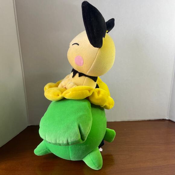 Pokemon Plush Pichu Skiploom DX Friends Big Banpresto 2001 UFO Prize Stuffed Toy - Picture 10 of 12